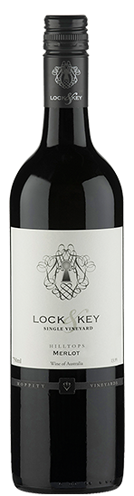 Moppity Lock  Key Merlot